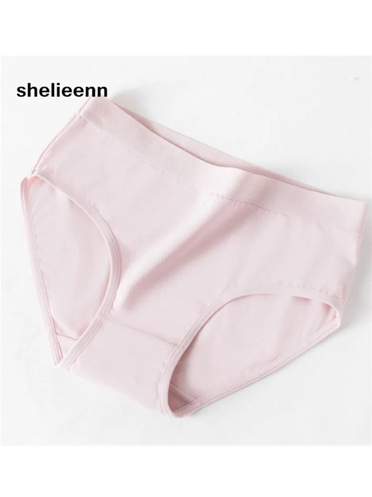 Seamless Mid Waist Underwear Panties