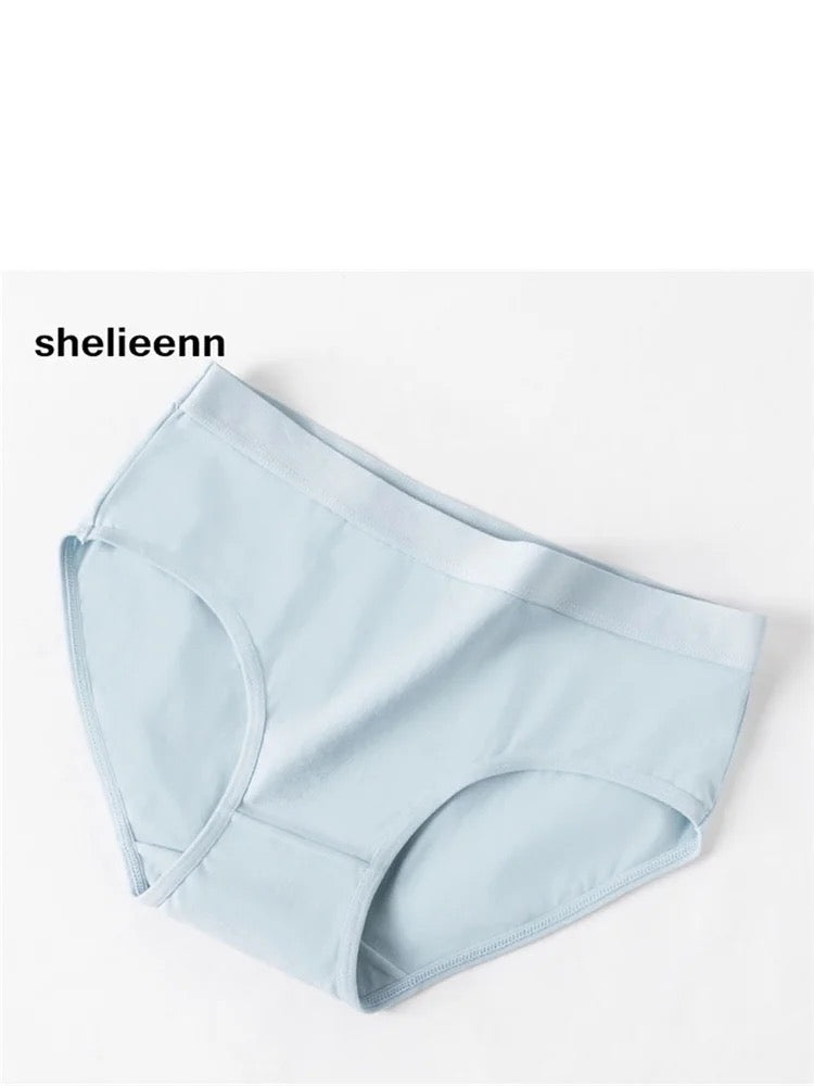 Seamless Mid Waist Underwear Panties