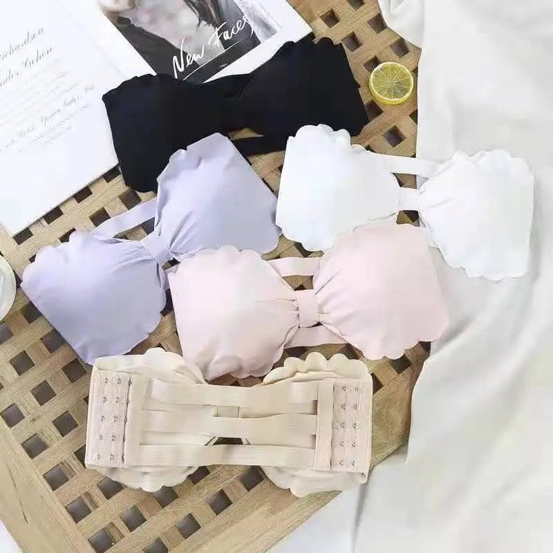 Bow Strapless Bra