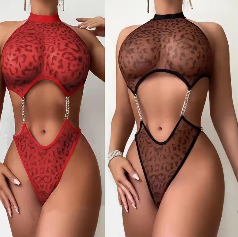 Intimate Lingerie Lioness Power: Chained Wired Body Suit