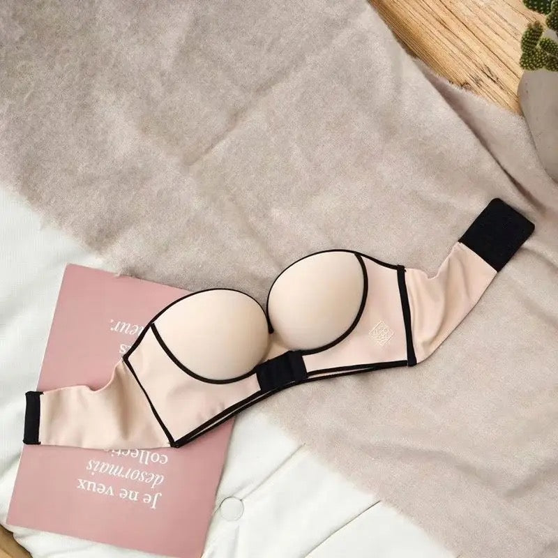 Intimate Strapless Bra for Saggy Breast Lift Up