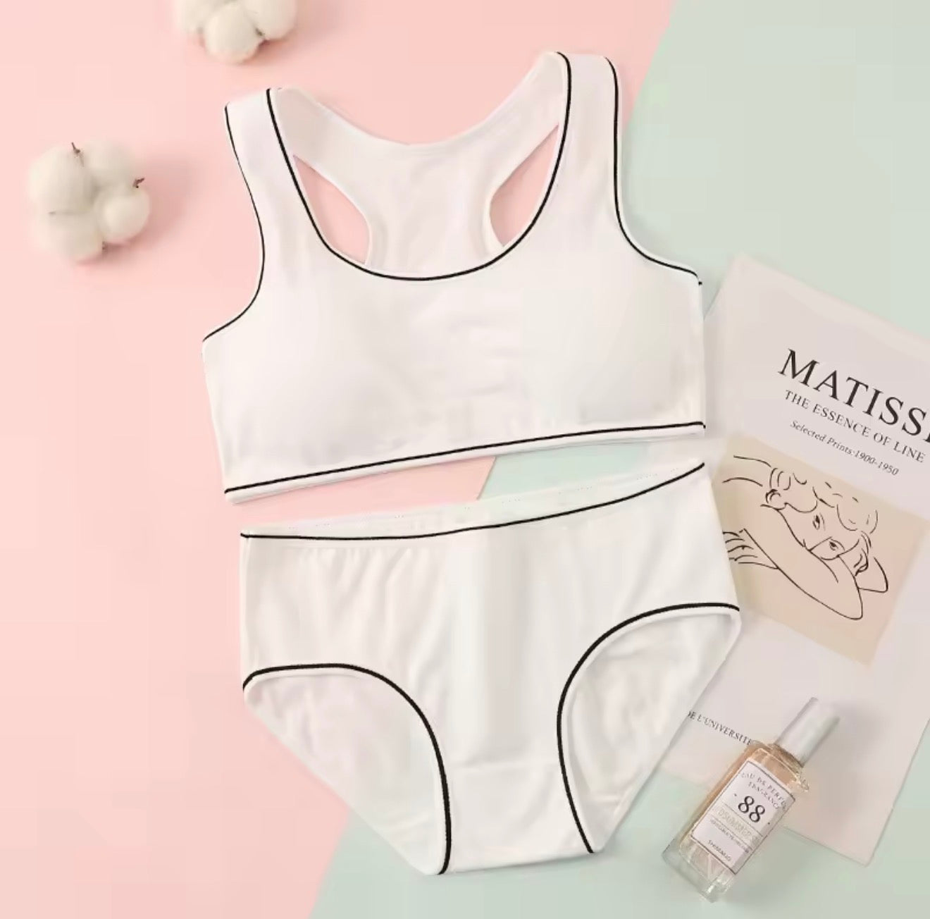 Intimate Soft-Touch Teenage Training Starter Bra & Underwear Set