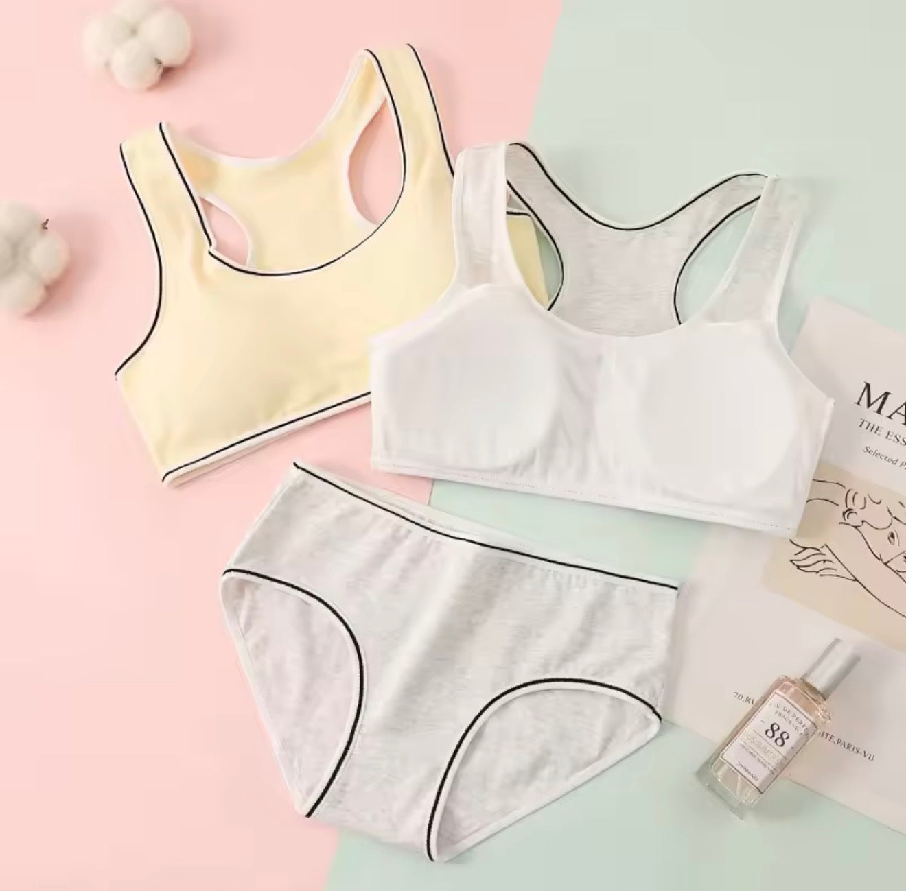 Intimate Soft-Touch Teenage Training Starter Bra & Underwear Set