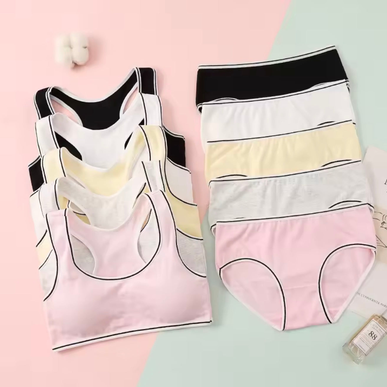 Intimate Soft-Touch Teenage Training Starter Bra & Underwear Set