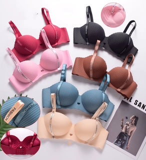 Intimate T-Shirt Bra Vertical Style Half Cup Bra Wireless