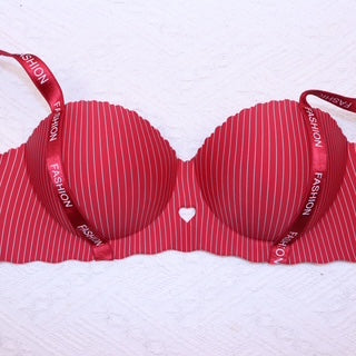 Intimate T-Shirt Bra Vertical Style Half Cup Bra Wireless