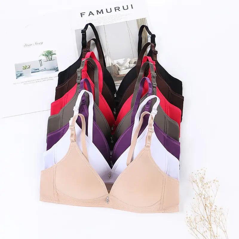 Daily Wear Cotton Soft Padded T-Shirt Bra