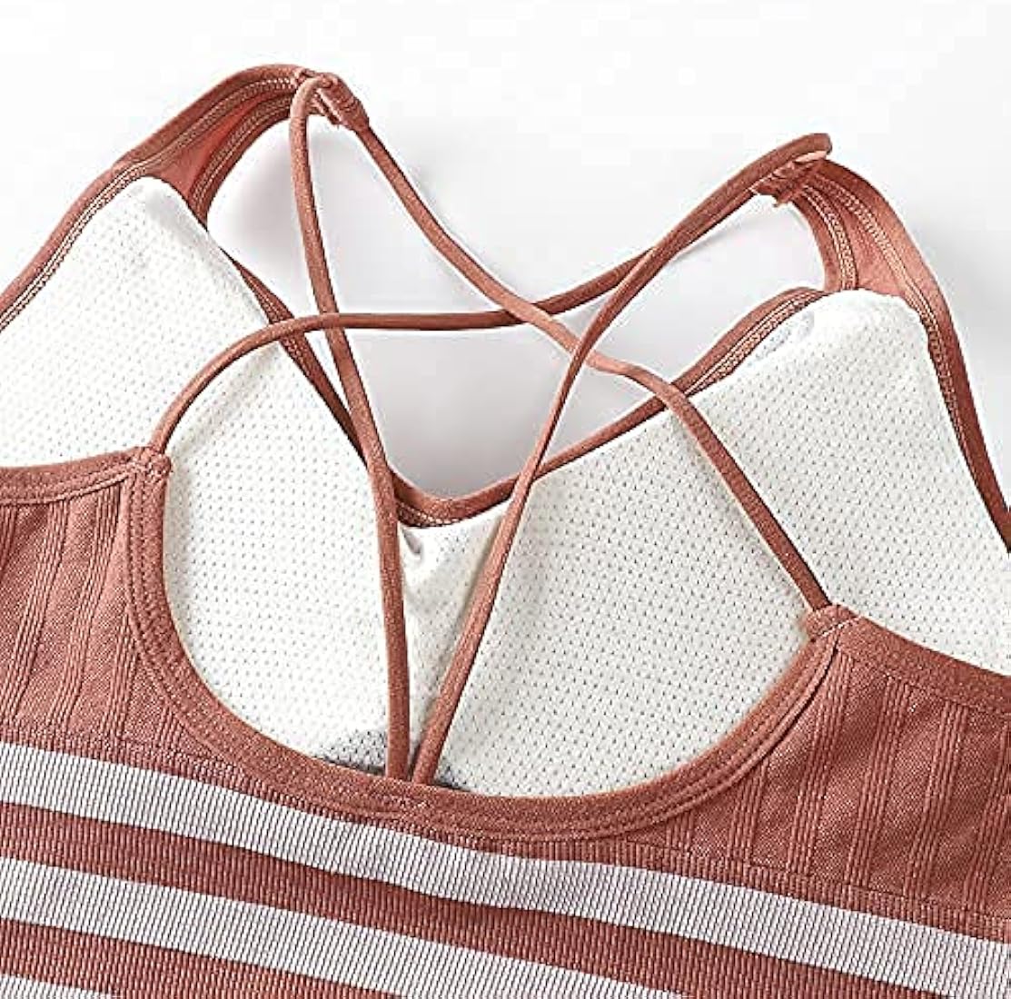 Cross Back Breathable Bralette Bra