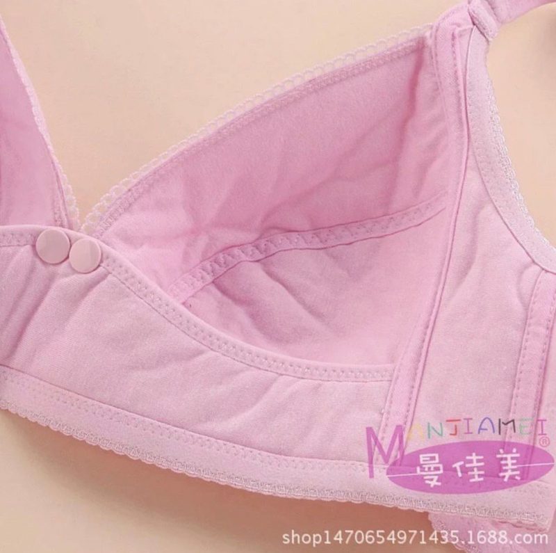 Front Button Open Nursing Bra