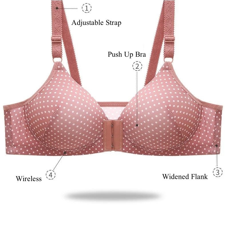 Wireless Front Open Bra