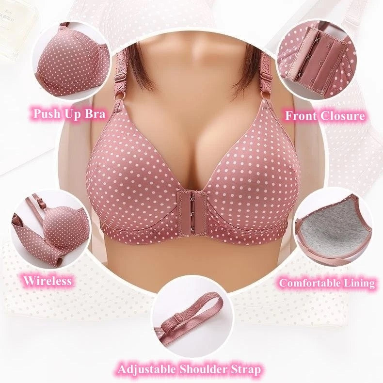 Wireless Front Open Bra