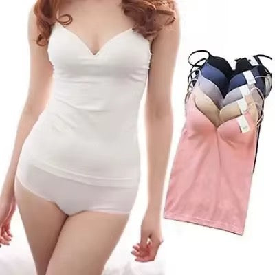 Intimate Built-In Bra Slip Camisole: Padded Everyday Camisole