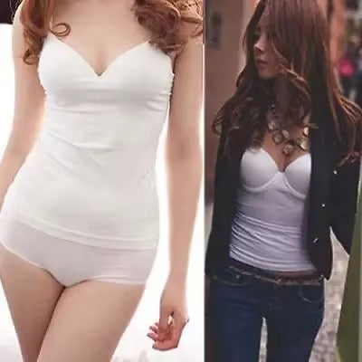 Intimate Built-In Bra Slip Camisole: Padded Everyday Camisole