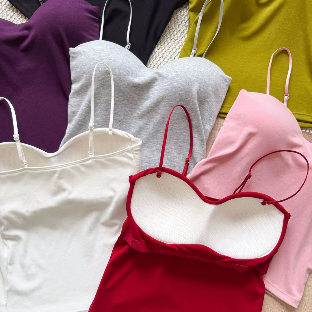 Intimate Built-In Bra Slip Camisole: Padded Everyday Camisole