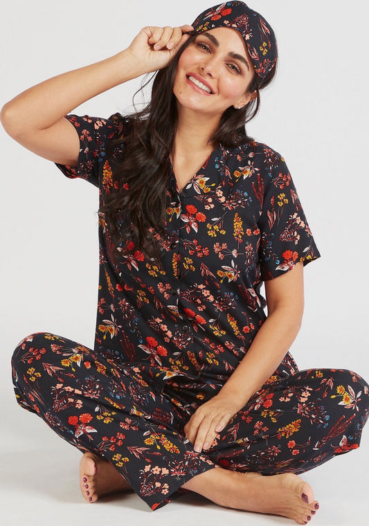 Intimate Casual Chic Pastel Pajama Shit Night Dress