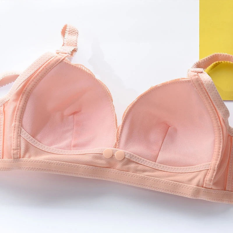 Front Button Maternity Bra