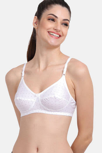 Women Non Padded Summer Lawn Bra Pack of 2 in 1299