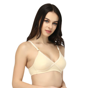 Plain Cotton Bra Summer Undergarment