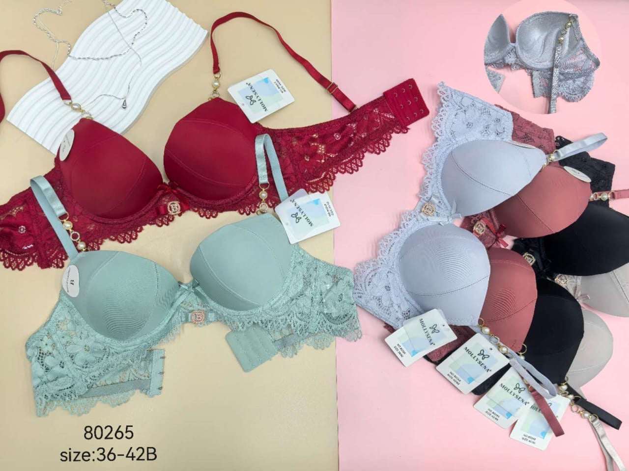 Intimate Lacy T-Shirt Bra Seamless Look Wired Bra